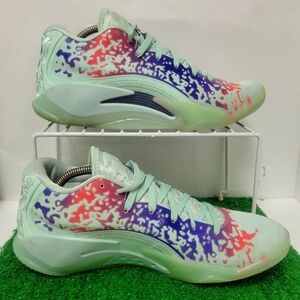 Nike Jordan Zion 3 Mud Sweat & Tears Mens Shoes Size 10 Mint Foam Concord Purple